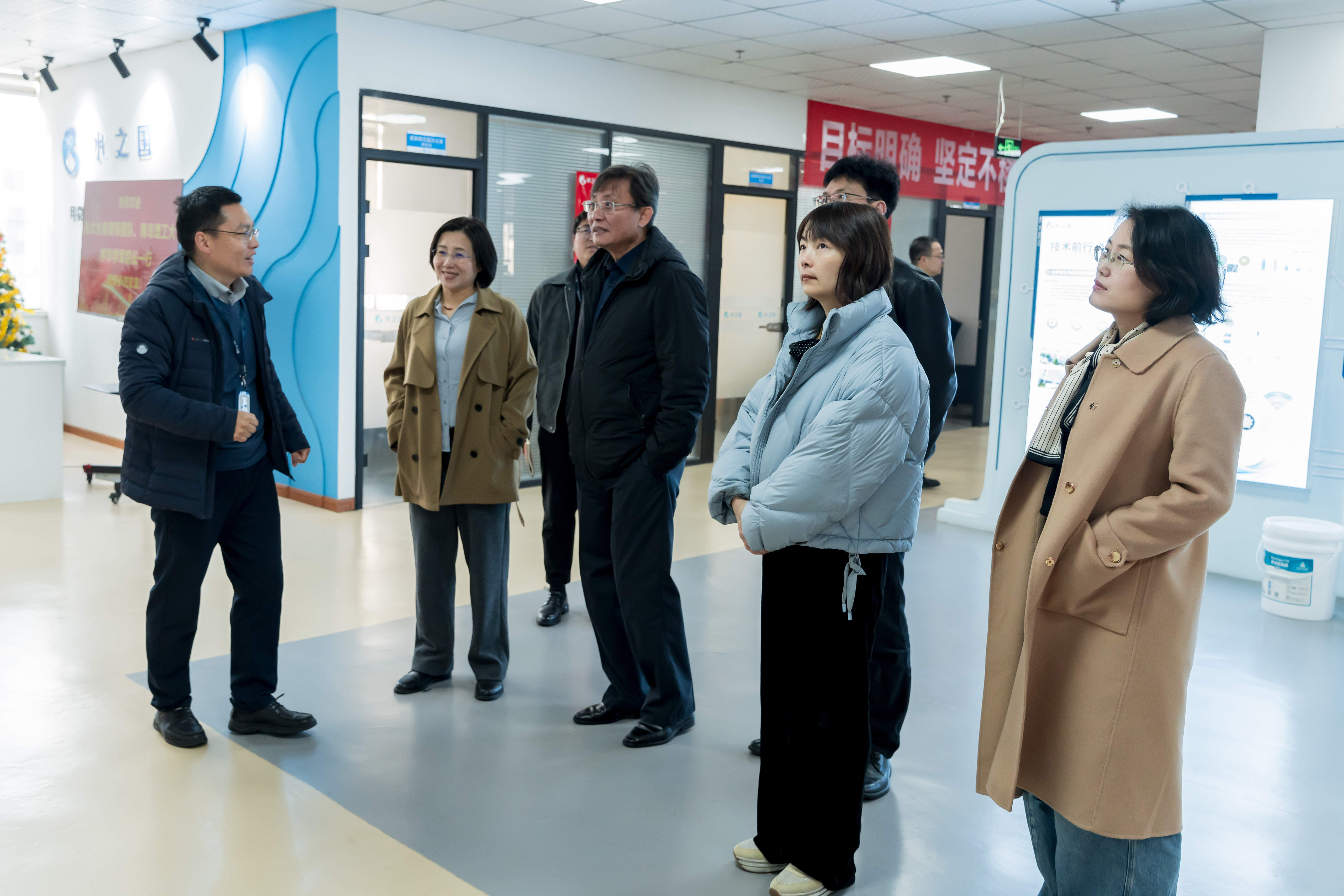 深入污水科技前沿，青岛理工&光大水务莅临PT视讯参观交流！